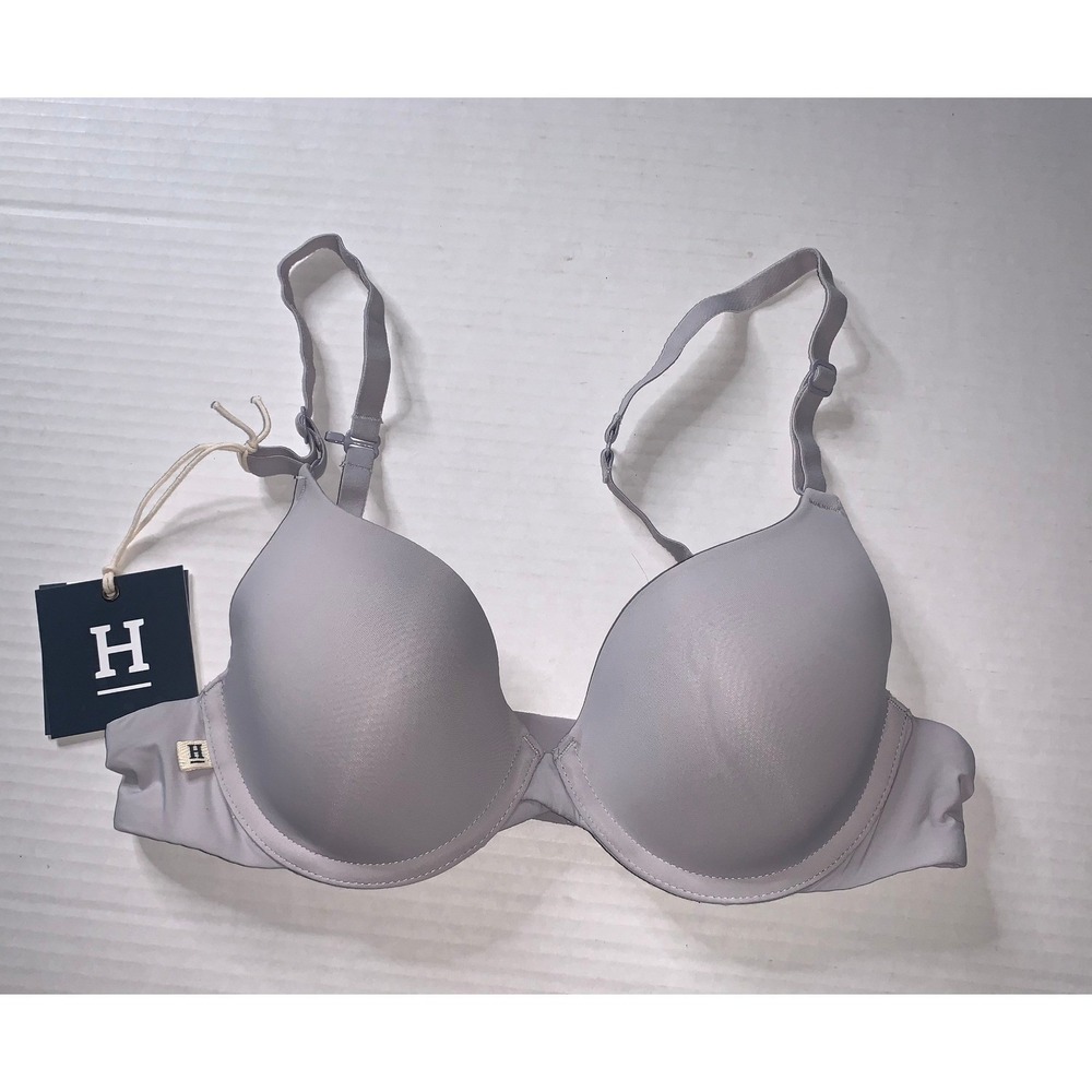 Harper Wilde Everyday T-Shirt‎ Bra Light Grey Padded Underwire Smooth 32E (DD) - Picture 3 of 9